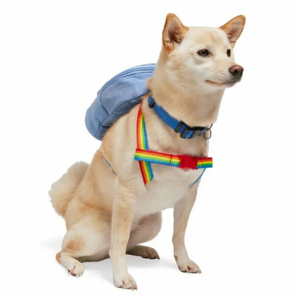 NWT ~ YOULY Pride Dog Backpack, Large/X-Large, Rainbow Design "You Be You" - Picture 2 of 9